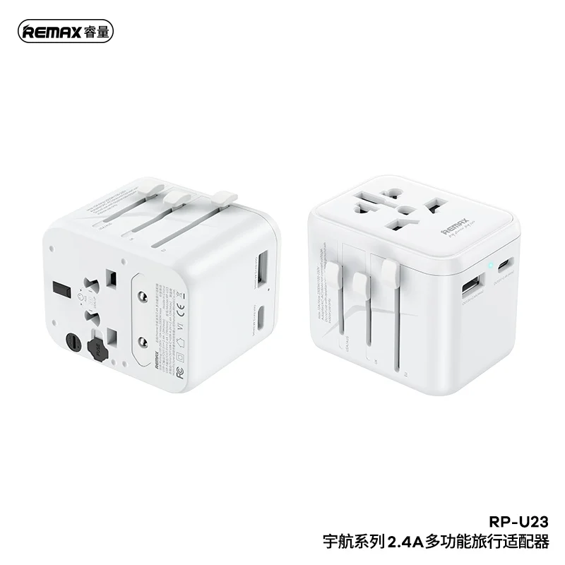 Remax 2.4A Universal Travel Adaptor RP-U23