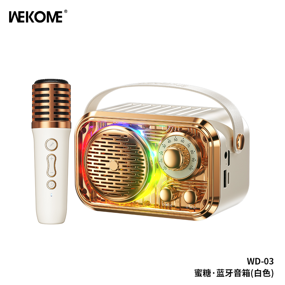 Wekome WK WD-03 Mini Karaoke Speaker W