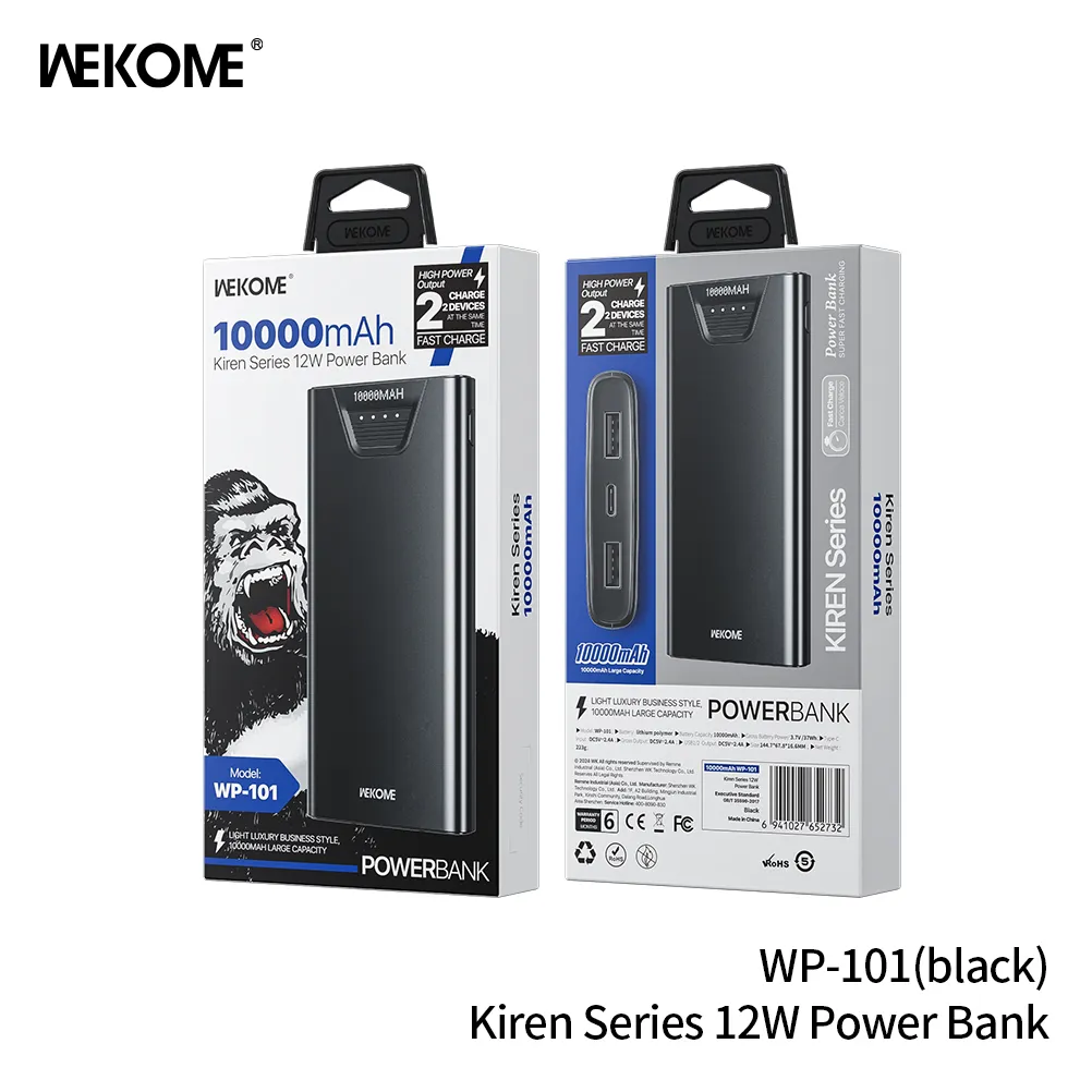 WEKOME WP-101 10000mAh Power Bank